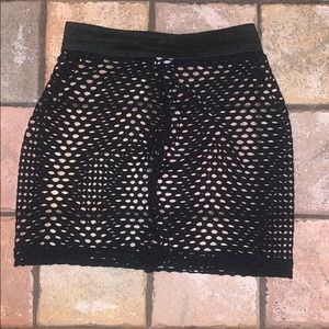 Fishnet skirt